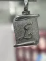 Златна висулка бяло злато 14 карата, снимка 8