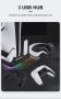Охлаждаща зарядна станция за PlayStation 5 с LED и стойка, снимка 2