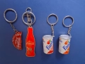 Лот Стари Рекламни Ключодържатели Кока Кола Фанта, снимка 6