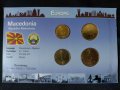 Комплектен сет - Северна Македония 1993-2001 , 4 монети, снимка 1 - Нумизматика и бонистика - 44499708