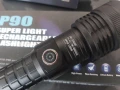 Мощен LED фенер P90 малък,USB зареждане,телескопичен ZOOM, снимка 3