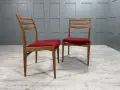 Чифт трапезни столове от 60-те К101, снимка 11