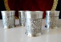 Чаша за ракия,шот от калай,средновековен поход. , снимка 1 - Антикварни и старинни предмети - 44237137