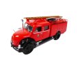 Метален ретро модел на Пожарна кола NOZ TLF 15 на Magirus-Deutz Mercur от 1954 г 1/43 много детайли , снимка 2