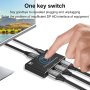8K DisplayPort Switch Splitter 3 Port 1x3 Bi-Directional DP, снимка 3