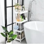 Компактна дизайнерска количка-етажерка за организиране на баня и кухня, снимка 4