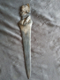 стар нож за писма, снимка 1 - Антикварни и старинни предмети - 36292446