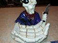 Декоративен пепелник във формата на скелет пират 1308231050, снимка 7