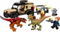 Lego Jurassic World - Транспорт на Пирораптор и Дилофозавър 76951, снимка 2