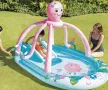 Надуваем център октопод Intex, 234 x 183 см, водна пързалка, PVC, цветен, снимка 2