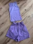 Лот къси панталони и потник в лилаво , снимка 1