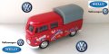 Volkswagen VW T1 Double Cabin Pick Up 1:34-39 WELLY