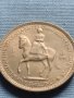 Монета 5 шилинга 1953г. Великобритания 25г. Управление на Елизабет втора 40418, снимка 5