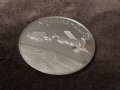 Сребърна възпоменателна монета изстрелването на Союз и Аполо 1975, снимка 3