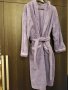Кралски халат най-високо качество - хладко лилаво със стилна шевица