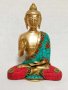 Буда статуя с естествен корал, снимка 1 - Статуетки - 38224008