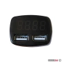 Елетрически вотметър 12/24V с 2 USB порта, снимка 6