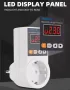 3000W16A Защитно Реле за Защита от Пренапрежение с Програмируем Дисплей и Автоматично Възстановяване, снимка 7