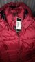 Дамско палто, олекотено, много красиво,наситено-червен цвят, отличен шев, марково., снимка 1