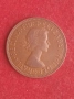 1 пени 1964 г. Великобритания., снимка 2