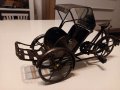 Автентична метална миниатюра на рикша, снимка 1