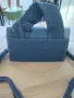Малка дънкова чанта + ключодържател, снимка 3
