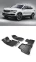 Гумени стелки RizLine съвместими с Skoda Karoq 2017-, снимка 6