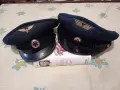 2 бр полицейски / vallet шапки , снимка 1