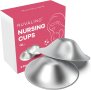 RUVALINO Silver Nipple Shield първокласни сребърни чаши за зърна на кърмещи майки , снимка 1 - Аксесоари за кърмачки - 44295954