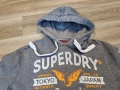 $95 Мъжки суичър SUPERDRY XL Hoodie Gym Running Football Top Jacket Men's , снимка 7