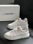 Calvin Klein Дамски Бели Маратонки👟Дамски Спортни Обувки Келвин Клайн Код E254, снимка 1
