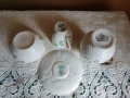 Комплект ръчно рисувани съдове Belleek Ирландия - 2, снимка 11