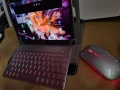 Samsung Galaxy Tab S 128GB 10.5 LTE bluetooth клавиатура и мишка с подсветка и кейс. , снимка 2