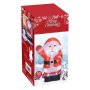 Коледна светеща фигура Дядо Коледа, 28см, Коледна лампа, снимка 3