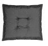 Водоустойчива възглавница за под, 60x50 см, Въглен/ сива, снимка 2