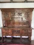 Шкаф  бюфет старинен, антикварен, дъбов, Дърворезба , снимка 2