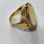 Златен пръстен 13.10гр.14К, снимка 4