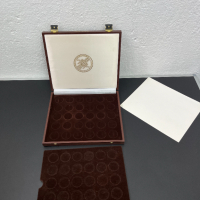 Луксозна кутия за монети. №5229, снимка 4 - Колекции - 44793383