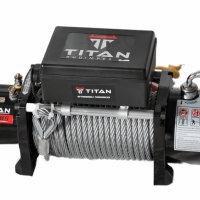 Лебедка 13500 либри , 12 V, електрическа, Titan, за джип и пътна помощ , снимка 5 - Аксесоари и консумативи - 27582501