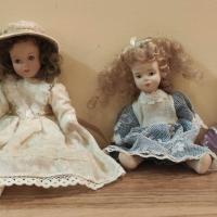 Ретро порцеланови кукли , снимка 1 - Антикварни и старинни предмети - 44701856