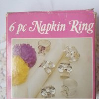 Красиви посребрени пръстени за салфетки от Англия , снимка 5 - Антикварни и старинни предмети - 39283945