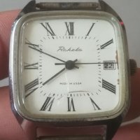 Часовник Raketa. Made in USSR. Vintage watch. Механичен механизъм. Мъжки Ракета. СССР , снимка 2 - Мъжки - 39267129