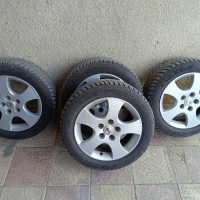 Продавам комплект Зимни гуми с джанти за Нисан Примера Р12 , снимка 8 - Гуми и джанти - 44430791