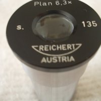 Окуляр Plan 6.3x микроскоп Reichert Austria, снимка 4 - Медицинска апаратура - 41887456