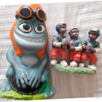 Лудата жаба касичка и сувенир, снимка 3 - Колекции - 36078713