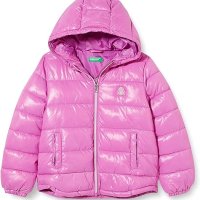 Зимно, пухено яке на Benetton! 11-12 год., 160см., 2хл., снимка 1 - Детски якета и елеци - 42444148
