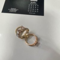 Златен пръстен 14 карата, снимка 6 - Пръстени - 41854960