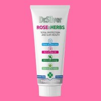 Паста за зъби Dr.Silver ROSE&HERBS/75 мл, снимка 1 - Други - 40145771