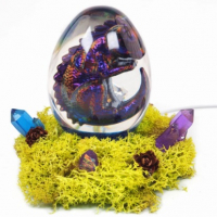 3D голямо цяло яйце силиконов молд форма калъп за свещ гипс шоколад и др декор, снимка 3 - Форми - 36267720