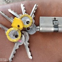 немски оригинални патрони, секретен патрон + ключове за секретна брава, снимка 4 - Други стоки за дома - 40878494
